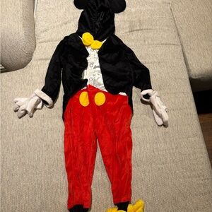 Disney Mickey Mouse Costume - Black, Red, Yellow